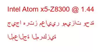 Intel Atom x5-Z8300 @ 1.44 جيجا هرتز معايير وميزات وحدة المعالجة المركزية